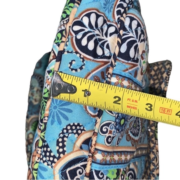 Y2K Era Vera Bradley Classic Bali Blue Handbag - Picture 6 of 9